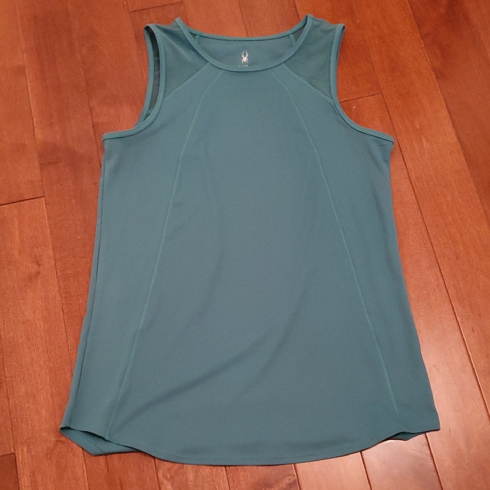Spyder Women's Aqua Sleeveless Top